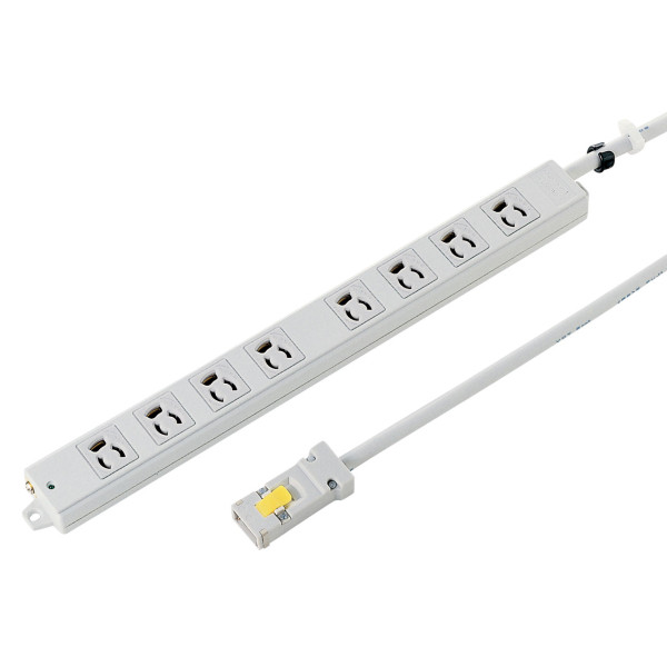 【TAP-KH8-3】サンワサプライ　工事物件タップ（8個口・3m）