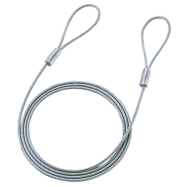 【SLE-1W】サンワサプライ　eセキュリティ（ワイヤー、1.5m・3.5mm）