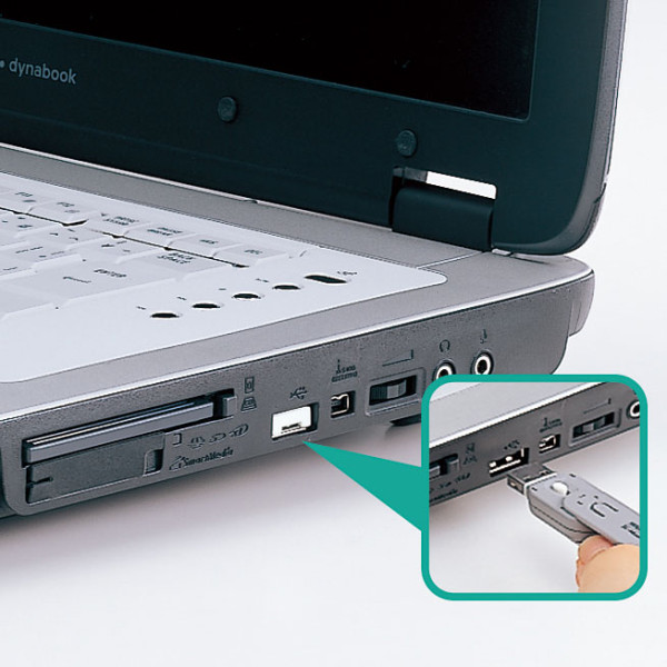 【SL-46-W】サンワサプライ　USBコネクタ取付けセキュリティ