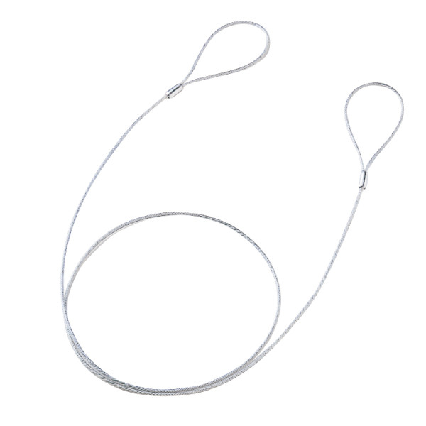 【SLE-11W-1】サンワサプライ　eセキュリティ（ワイヤー、1.0m・2.2mm）