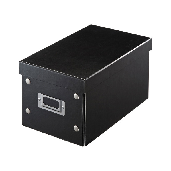 【FCD-MT3BKN】サンワサプライ　組み立て式CD BOX（ブラック）