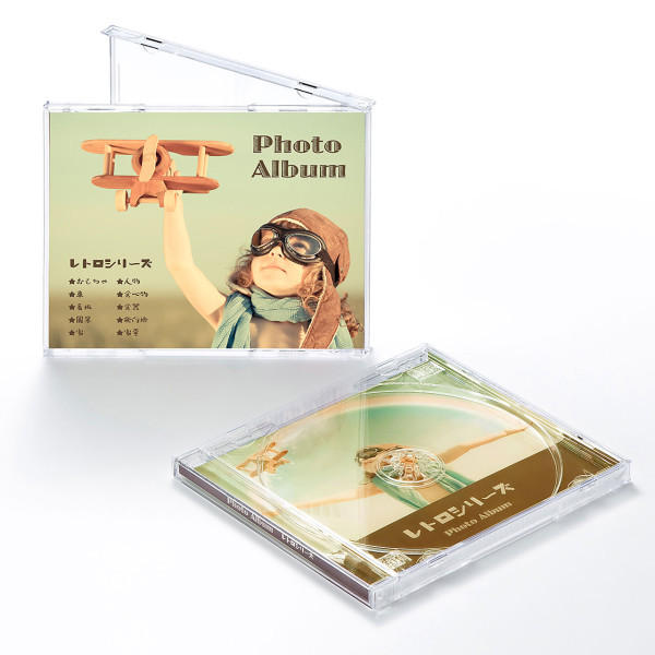 【JP-IND3N】サンワサプライ　インクジェットCDケースボトム用カード