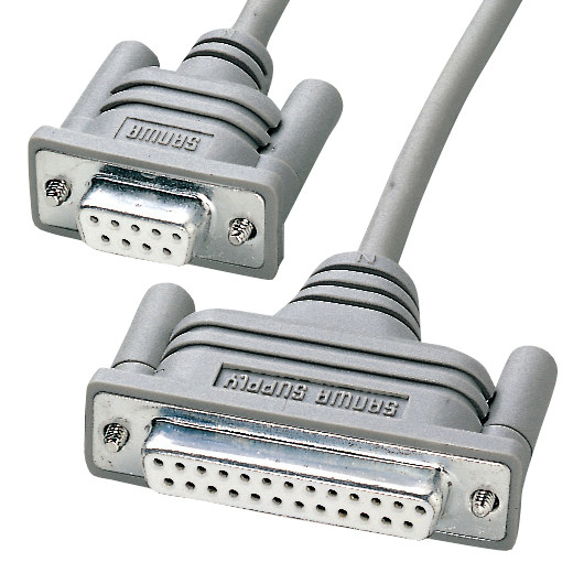 【KRS-L925-2K】サンワサプライ　RS-232Cケーブル（インタリンク・クロス・2m）