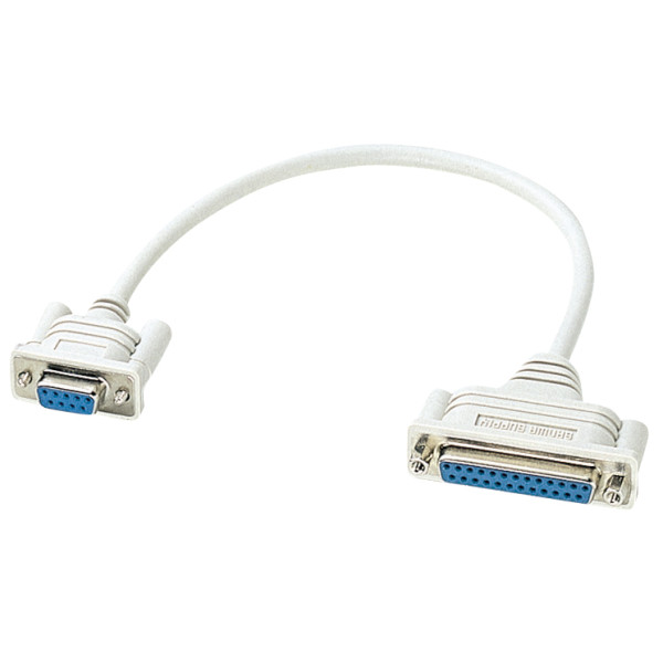 【KRS-9F25F02K】サンワサプライ　RS-232C変換ケーブル0.2m