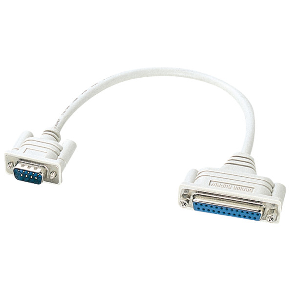 【KRS-9M25F02K】サンワサプライ　RS-232C変換ケーブル（0.2m）