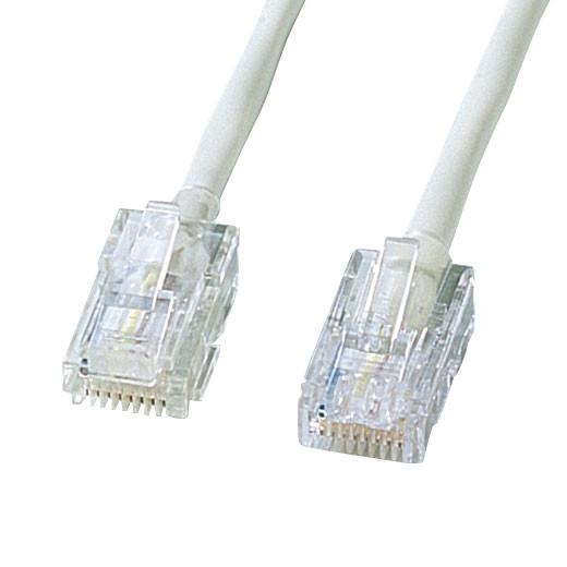 【LA-RJ4845-3】サンワサプライ　INS1500（ISDN）ケーブル（3m）