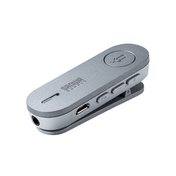 【MM-BTMSP3CL】サンワサプライ　Bluetoothスピーカーフォン（クリップ式マイクのみ）