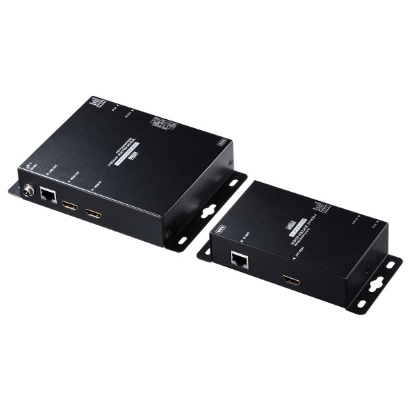 【VGA-EXHDPOE2】サンワサプライ　PoE対応HDMIエクステンダー（セットモデル）