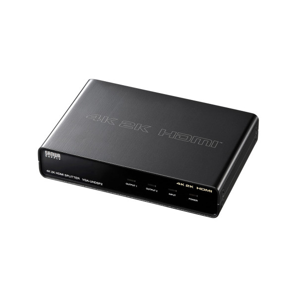 【VGA-UHDSP2】サンワサプライ　4K2K対応HDMI分配器（2分配）