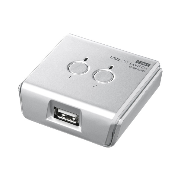 【SW-US22N】サンワサプライ　USB2.0手動切替器（2回路)