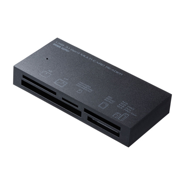 【ADR-3ML50BK】サンワサプライ　USB3.1 マルチカードリーダー
