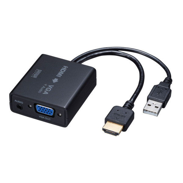 【VGA-CVHD6】サンワサプライ　HDMI信号VGA変換コンバーター