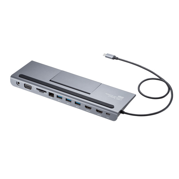 【USB-CVDK8】サンワサプライ　USB Type-Cドッキングステーション(HDMI/VGA対応)