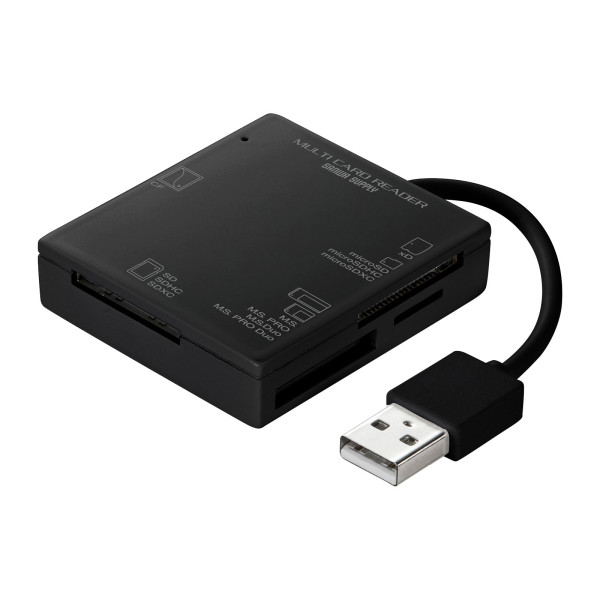 【ADR-ML15BKN】サンワサプライ　USB2.0 カードリーダー