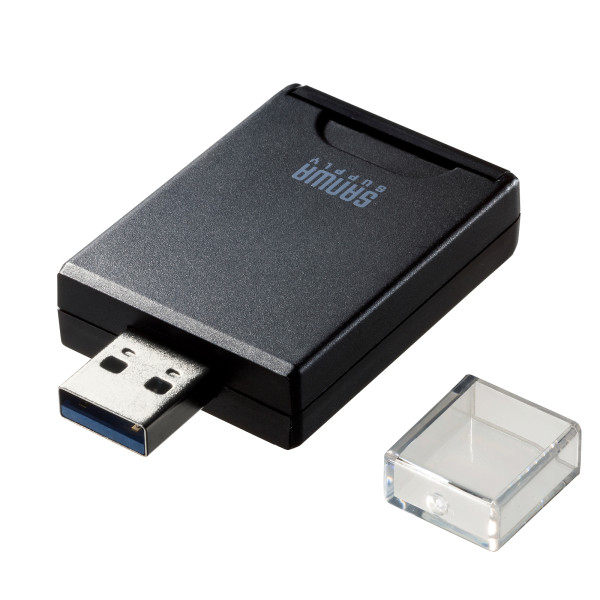 【ADR-3SD4BK】サンワサプライ　UHS-II対応SDカードリーダー（USB Aコネクタ）