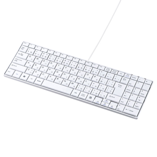 【SKB-SL17WN】サンワサプライ　USBスリムキーボード