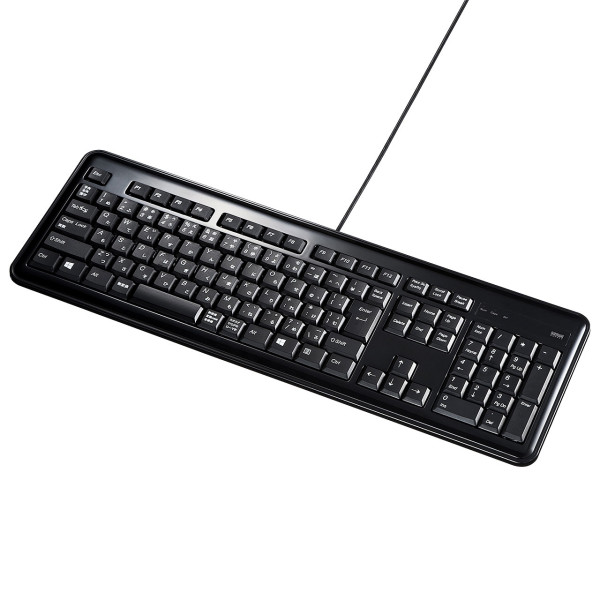 【SKB-SL21UHBK】サンワサプライ　USBハブ付キーボード