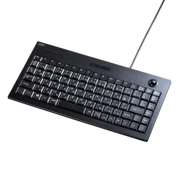 【SKB-TR03BK】サンワサプライ　トラックボールキーボード