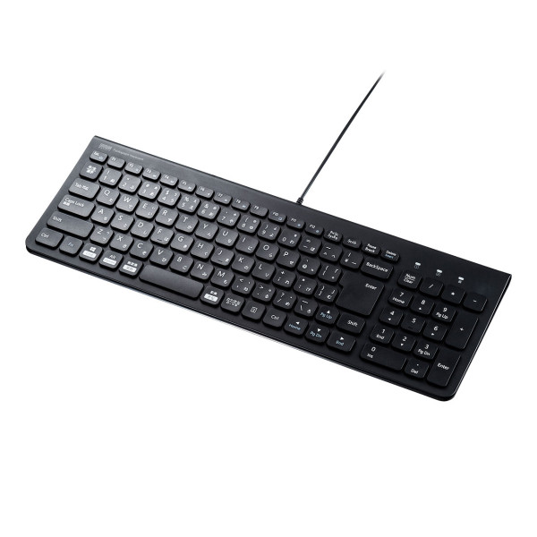 【SKB-SL31BK】サンワサプライ　USBスリムキーボード