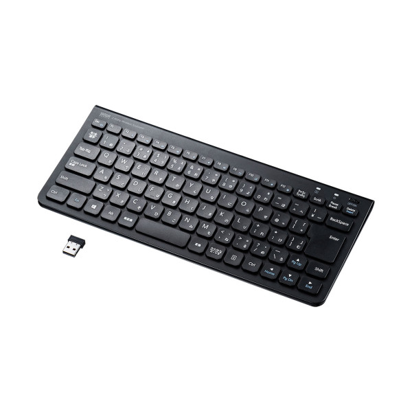 【SKB-WL32BK】サンワサプライ　ワイヤレススリムキーボード