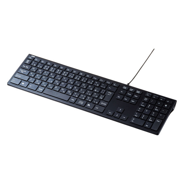 【SKB-SL33BK】サンワサプライ　USBスリムキーボード