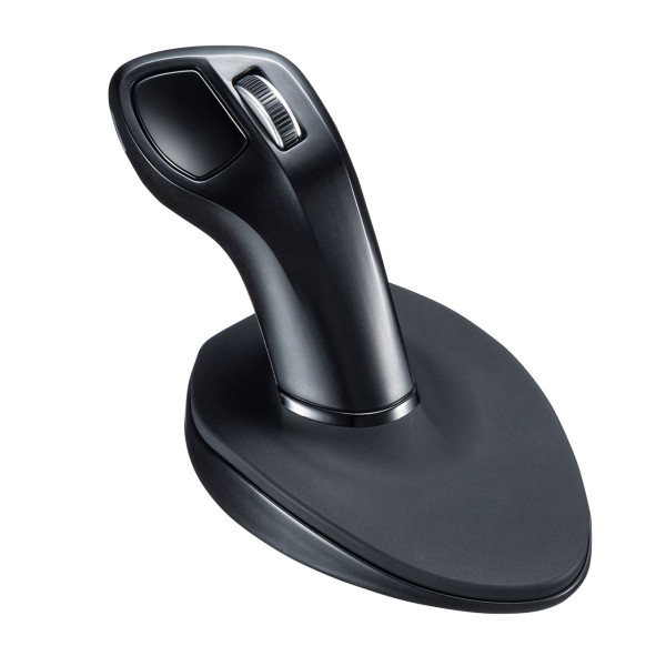 【MA-ERGBT20】サンワサプライ　Bluetooth 5.0 エルゴノミクススティックマウス