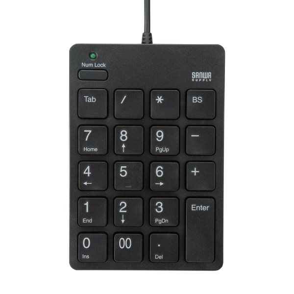 【NT-18CUBK】サンワサプライ　USBテンキー