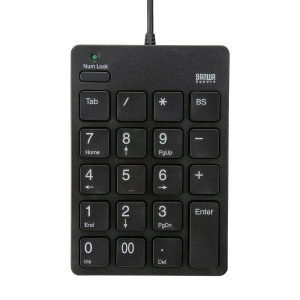 【NT-18CUHBK】サンワサプライ　USBテンキー