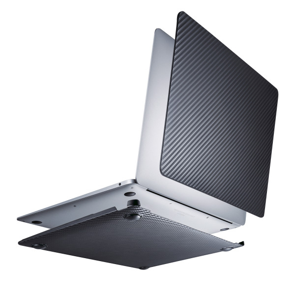 【IN-CMACA1306CB】サンワサプライ　MacBook用シェルカバー（カーボン柄）