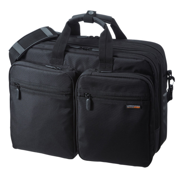 【BAG-3WAY21BK】サンワサプライ　３WAYビジネスバッグ（出張用）