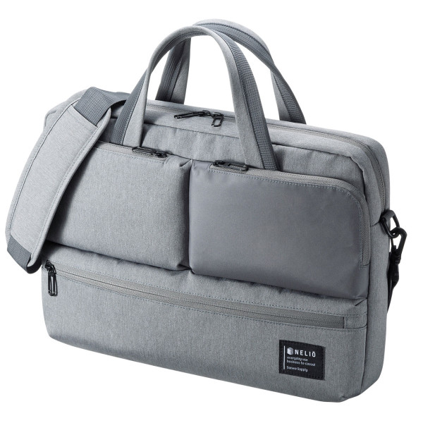 【BAG-CA10GY】サンワサプライ　カジュアルPCバッグ