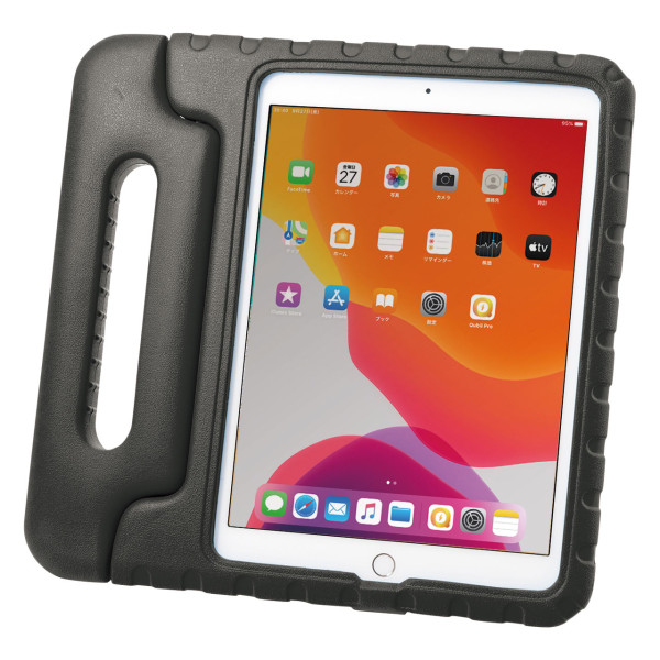 【PDA-IPAD1605BK】サンワサプライ　iPad 10.2インチ　 衝撃吸収ケース　ブラック