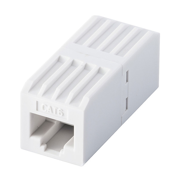 【ADT-EX-6N】サンワサプライ　RJ-45中継アダプタ（カテゴリ6）