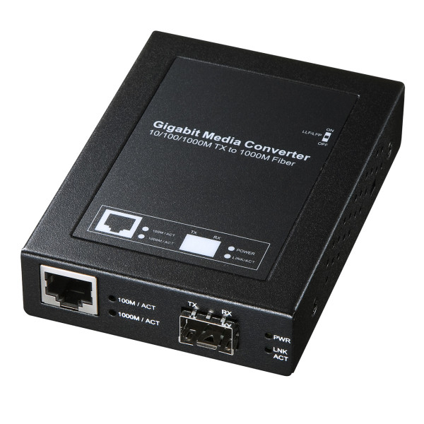 【LAN-EC212RF】サンワサプライ　光メディアコンバータ