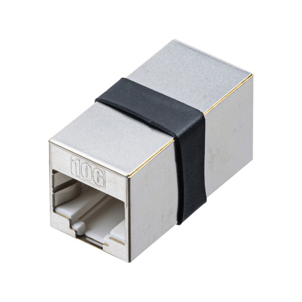 【ADT-EX-7STP】サンワサプライ　RJ-45中継アダプタ(カテゴリ7)