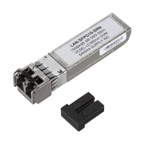 【LAN-SFPD10-SRN】サンワサプライ　SFP＋ 10Gigabit用コンバータ