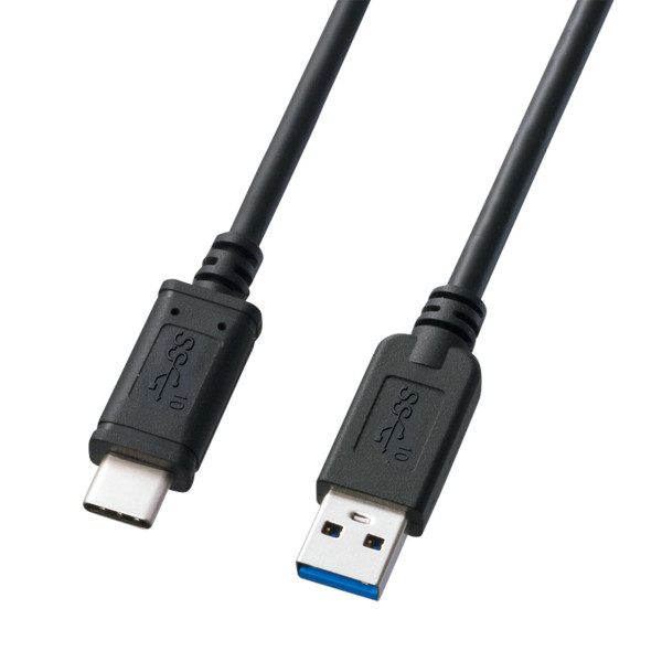 【KU31-CA10】サンワサプライ　USB3.1Gen2TypeC-Aケーブル