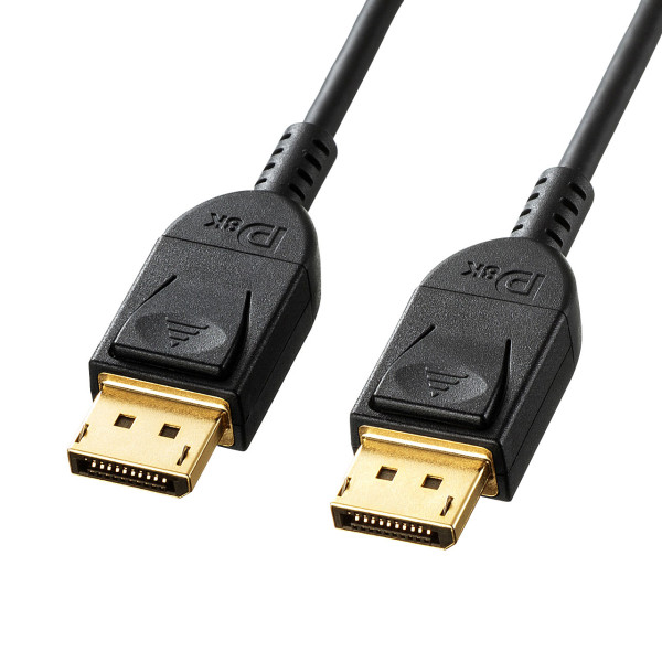 【KC-DP1415】サンワサプライ　DisplayPortケーブル　1.5ｍ（Ver1.4)