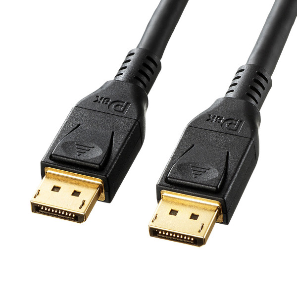【KC-DP1430】サンワサプライ　DisplayPortケーブル　3ｍ（Ver1.4)