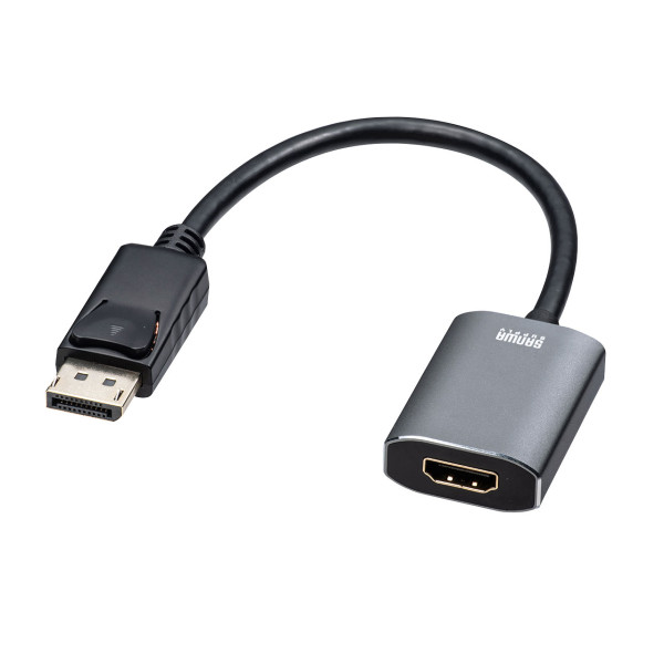 【AD-DPHDR01】サンワサプライ　DisplayPort-HDMI 変換アダプタ　HDR対応