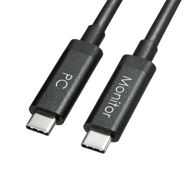 【KC-ALCCA1450】サンワサプライ　DisplayPortAltモード TypeC ACTIVEケーブル 5m (8.1Gbps×4)