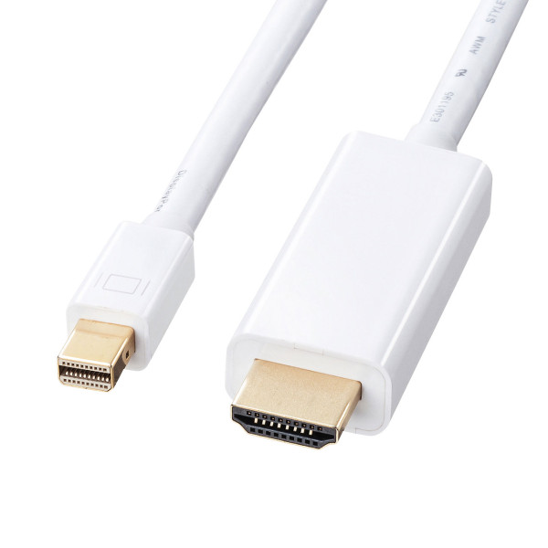 【KC-MDPHDA30】サンワサプライ　ミニDisplayPort-HDMI変換ケーブル　3m