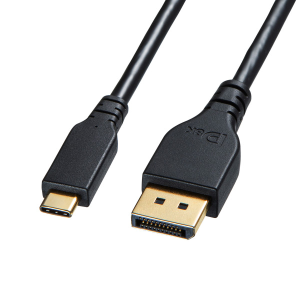 【KC-ALCDPR15】サンワサプライ　TypeC-DisplayPort変換ケーブル (双方向)1.5m