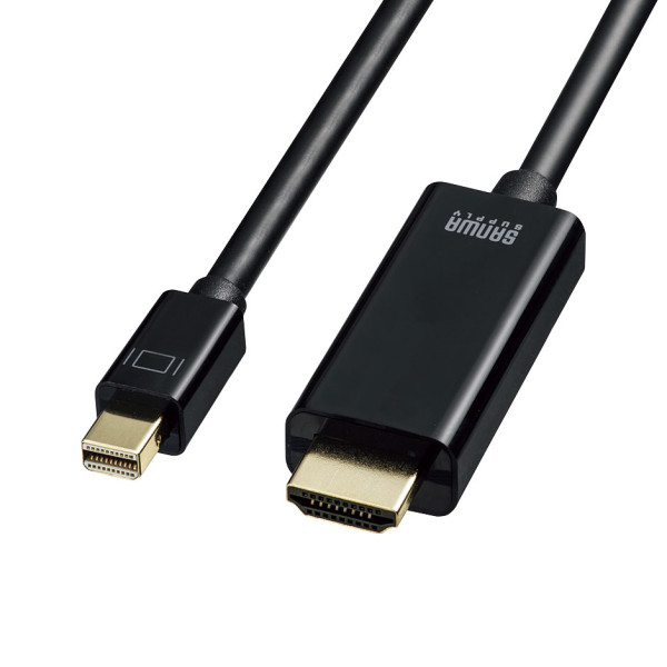 【KC-MDPHDRA10】サンワサプライ　ミニDisplayPort-HDMI変換ケーブル　HDR対応 1m