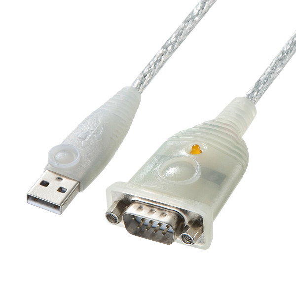 【USB-CVRS9HN】サンワサプライ　USB-RS232Cコンバータ(0.3m)
