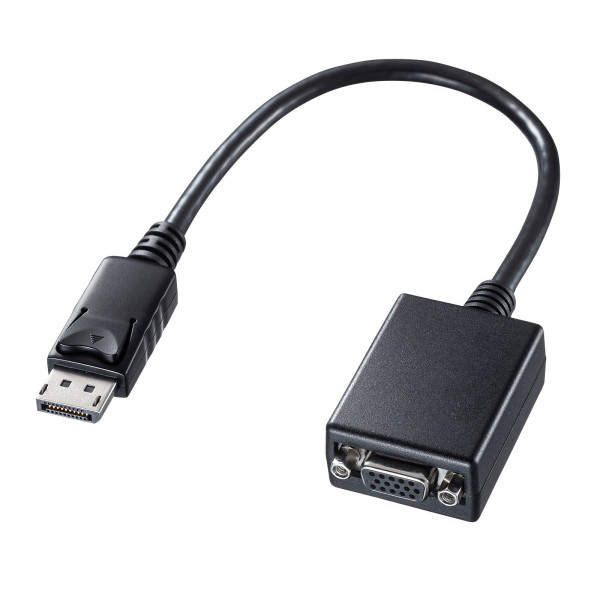 【AD-DPV04】サンワサプライ　DisplayPort-VGA変換アダプタ