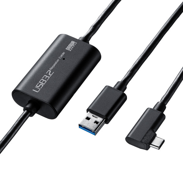 【KB-USB-RLC305】サンワサプライ　USB3.2 A-TypeCロングケーブル(5m・VRヘッドセット対応）