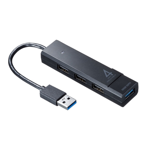 【USB-3H421BK】サンワサプライ　USB3.1 Gen1+USB2.0コンボハブ