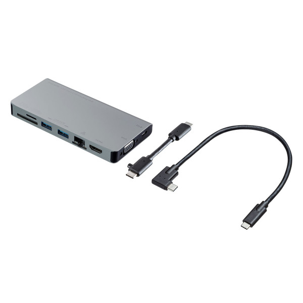 【USB-3TCH13S2】サンワサプライ　USB Type-C　ドッキングハブ