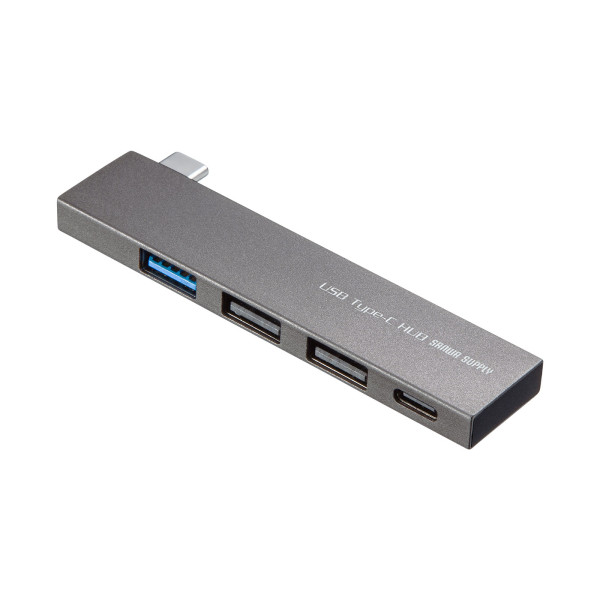 【USB-3TCH21SN】サンワサプライ　USB Type-C コンボ スリムハブ